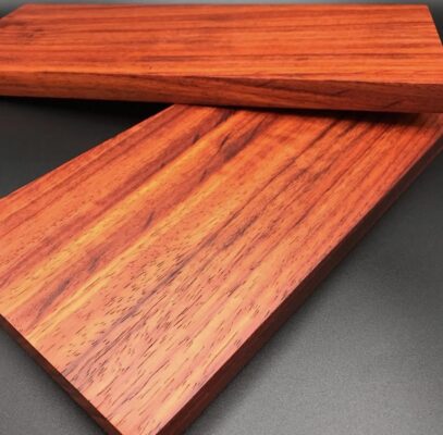 European hardwood board showing natural grain pattern