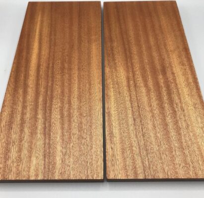 European hardwood board showing natural grain pattern