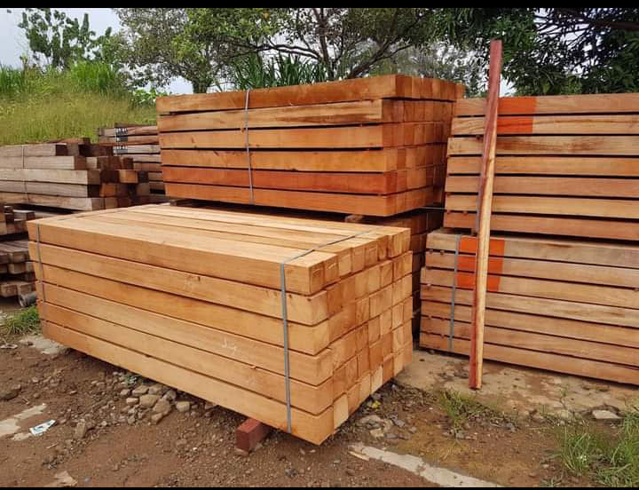 Iroko wood timber